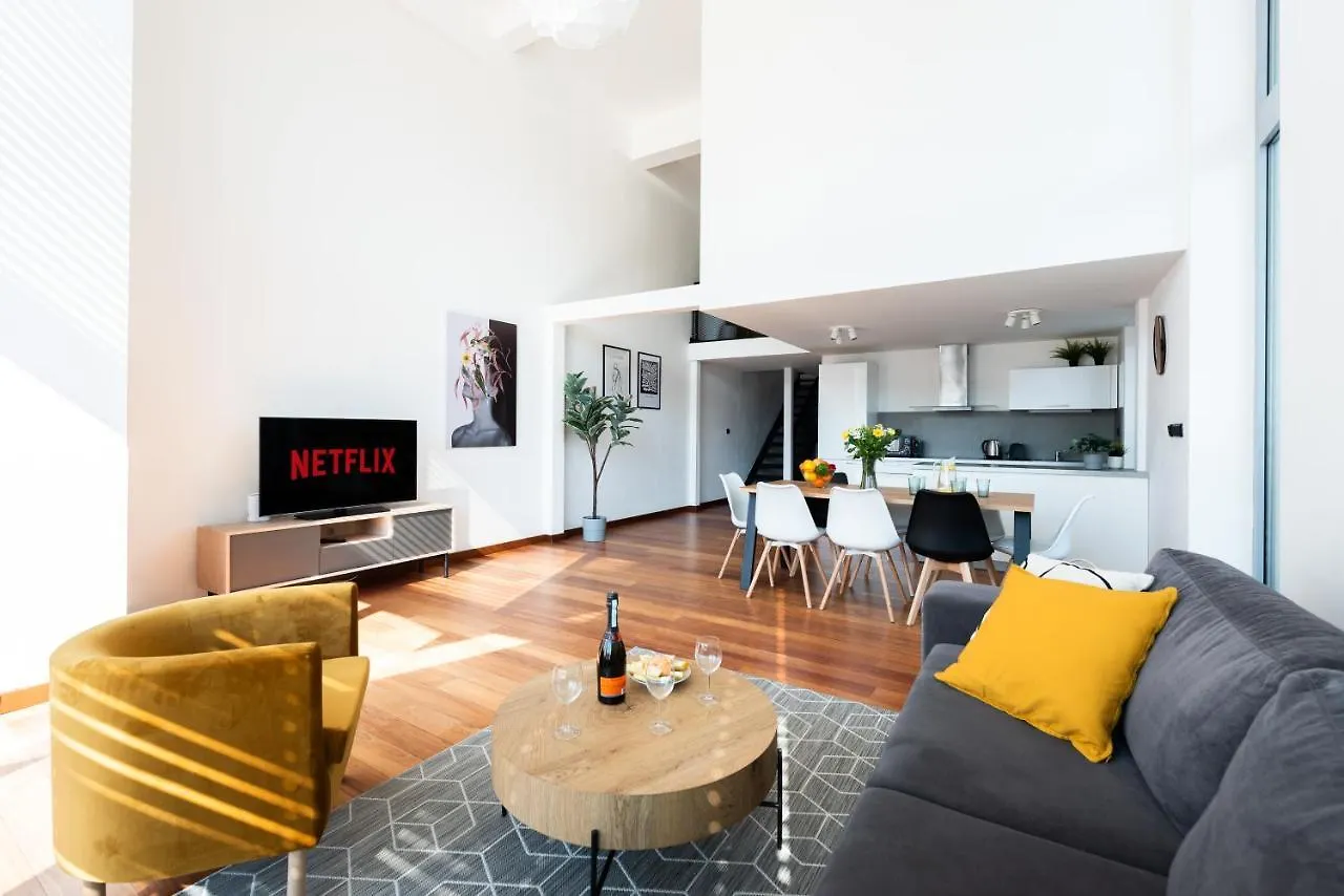 Apartments With Large Balcony, Parking Prague