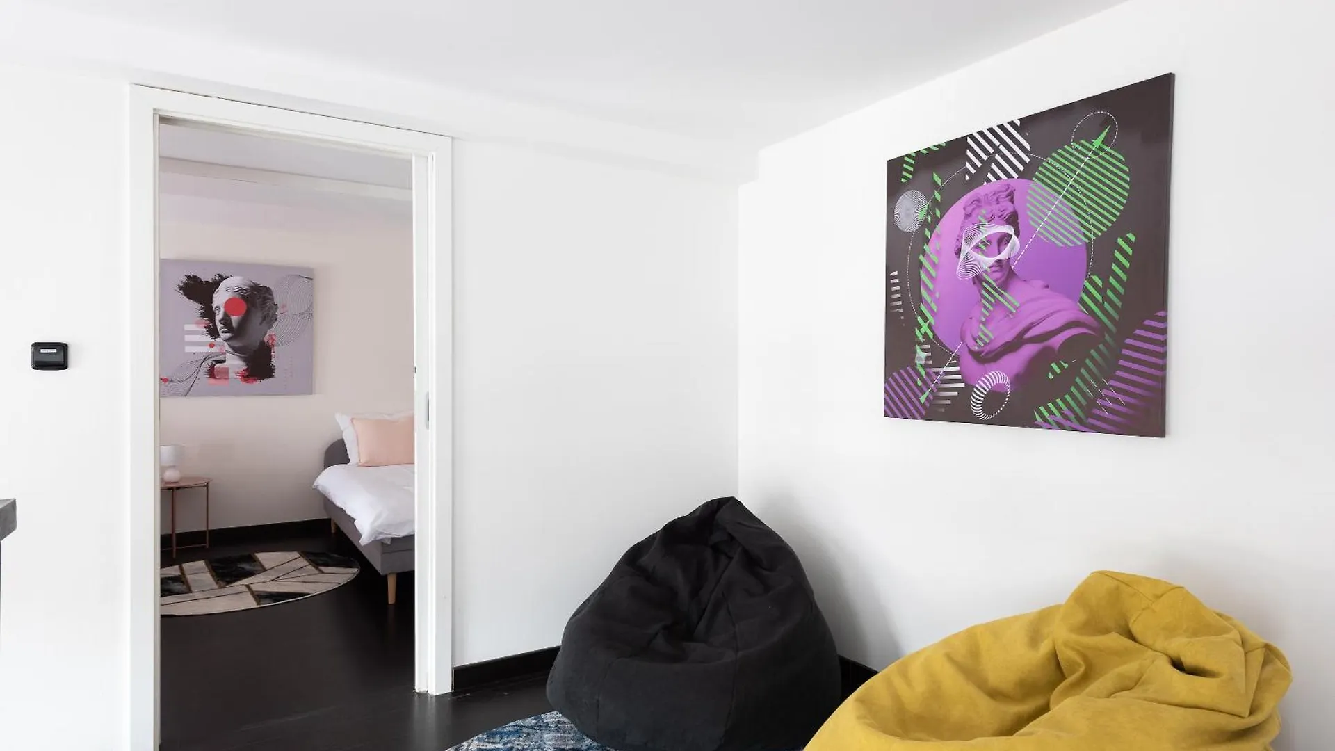 Apartments With Large Balcony, Parking Prague