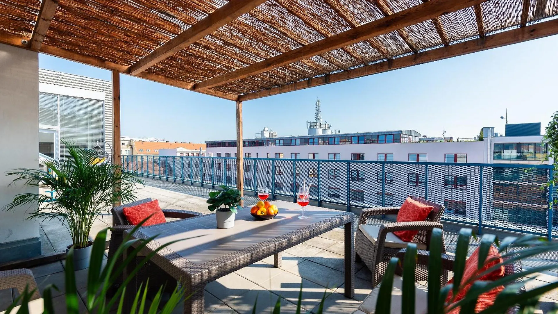 Apartments With Large Balcony, Parking Prague