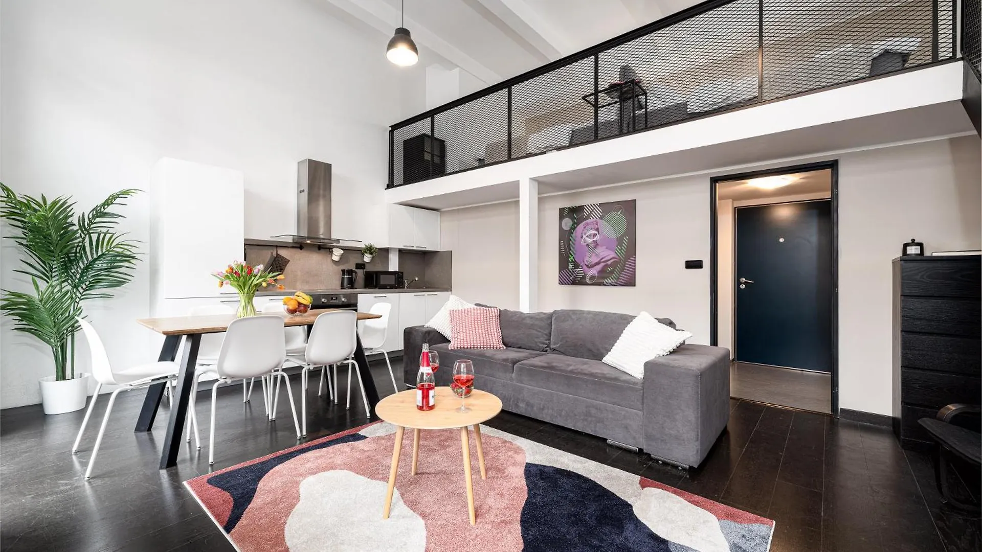 Apartments With Large Balcony, Parking Prague