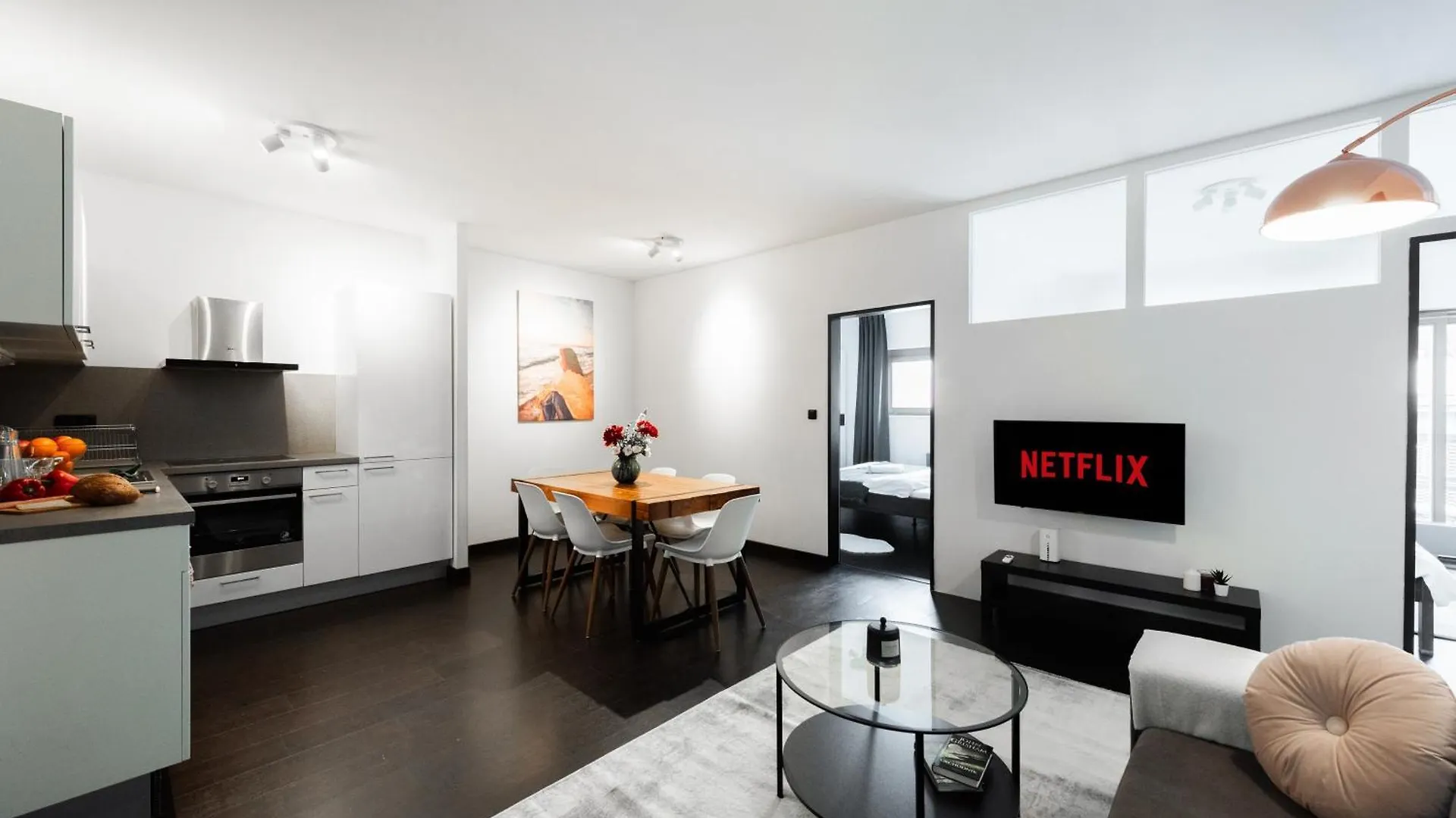 Apartments With Large Balcony, Parking Prague