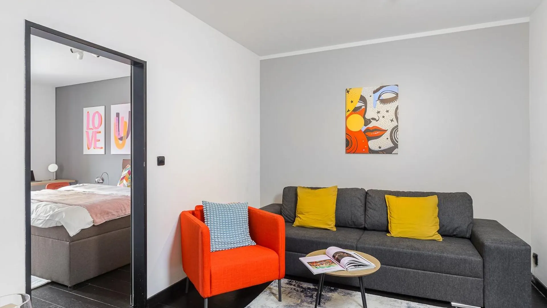Apartments With Large Balcony, Parking Prague